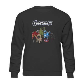 The Pugvengers Funny Superheroes Pug Dog Gift Sweatshirt | Favorety DE