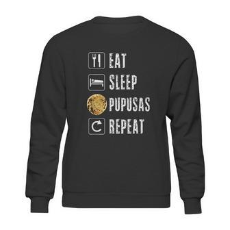 Pupusas El Salvador Gift Salvadorian Food Salvi Guanaco Eat Sweatshirt | Favorety DE