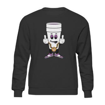 Purple Lean Cup Sweatshirt | Favorety