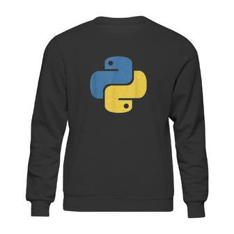 Python Logo For Developers Sweatshirt | Favorety