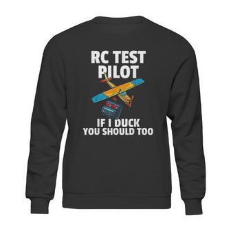 Rc Test Pilot Gift For Rc Plane Model Airplane Lover Sweatshirt | Favorety CA