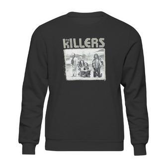 Real Swag Inc The Killers Band Photo Image Black Sweatshirt | Favorety AU