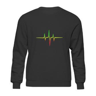 Reggae Music Pulse Frequency Sweatshirt | Favorety