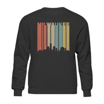 Retro 1970S Milwaukee Wisconsin Downtown Skyline T-Shirt Sweatshirt | Favorety CA