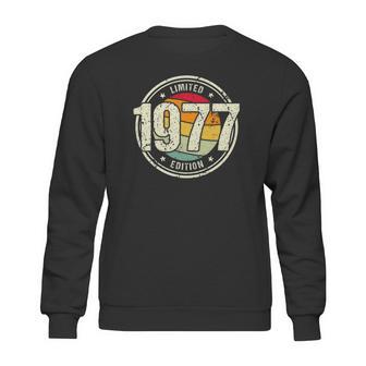 Retro 45 Years Old Vintage 1977 Limited Edition 45Th Birthday Sweatshirt | Favorety CA