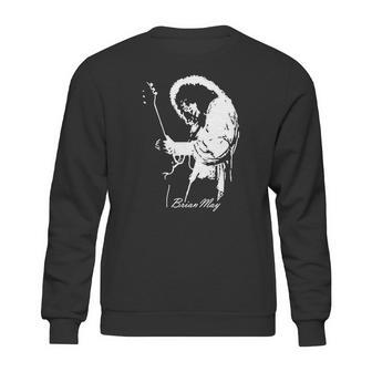 Retro Graphic Brian May Art Sweatshirt | Favorety DE