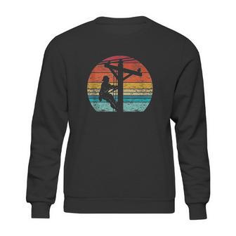 Retro Style Electric Cable Lineman Sweatshirt | Favorety UK