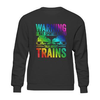 Retro Trains Gift Train Models Trainspotting Trainspotter Gift Graphic Design Printed Casual Daily Basic Sweatshirt | Favorety CA