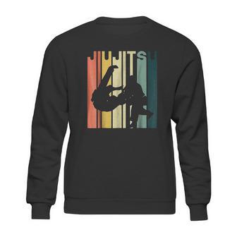 Retro Vintage Bjj Martial Arts Jiu Jitsu Sweatshirt | Favorety