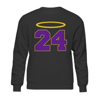 Rip Kobe 24 Halo Angel Tribute Sweatshirt | Favorety