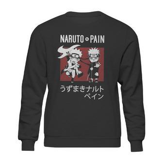 Ripple Junction Naruto Shippuden Naruto Vs Pain Sweatshirt | Favorety