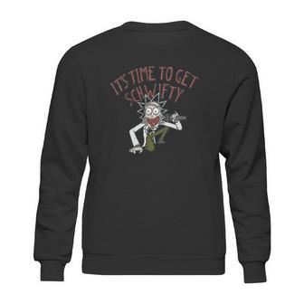 Ripple Junction Rick And Morty Time To Get Schwifty Juniors Sweatshirt | Favorety