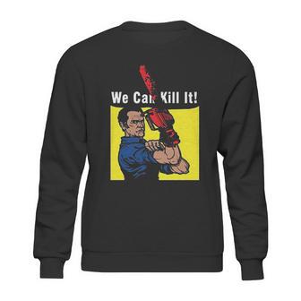 Rosie The Riveter Cos Ash Vs Evil Dead Sweatshirt | Favorety