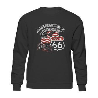 Route 66 Americas Highway Road Trip Sweatshirt | Favorety