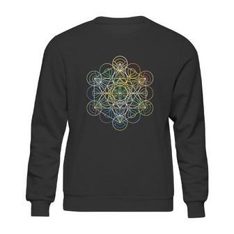 Sacred Geometry Chakra Colors Sweatshirt | Favorety CA