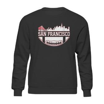 San Francisco Football Vintage Sf Cali Retro Gameday Sweatshirt | Favorety