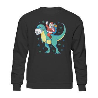 Santa Dinosaur Pandemic Sweatshirt | Favorety