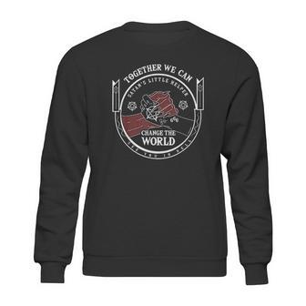 Satans Little Helper Evil Hands Devil Satanic Pentagram Sweatshirt | Favorety UK