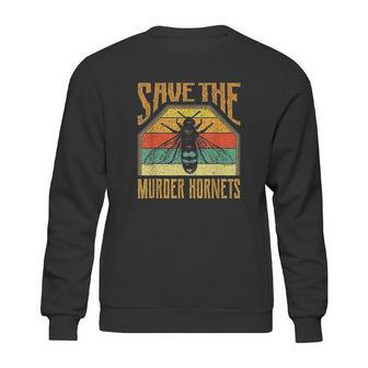 Save The Murder Hornets Vintage 2020 Asian Giant Hornet Sweatshirt | Favorety DE