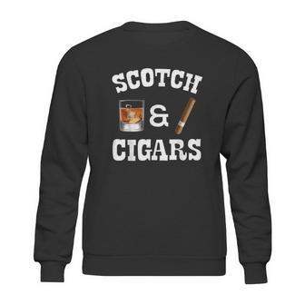 Scotch Drinker And Cigar Smoker Sweatshirt | Favorety UK