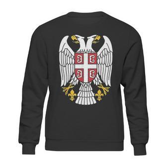 Serbian Eagle Srpski Grb Emblem Serbia Double-Headed Eagle Sweatshirt | Favorety CA