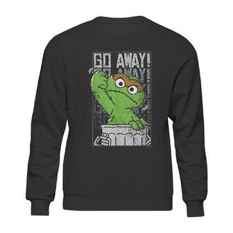 Sesame Street Oscar The Grouch Go Away Sweatshirt | Favorety DE