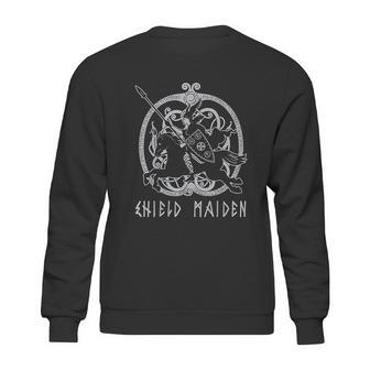 Shield Maiden Viking Woman Warrior Norse Mythology Gift Sweatshirt | Favorety UK