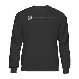 Simple Logo Colorado State University Fort Collins Sweatshirt | Favorety