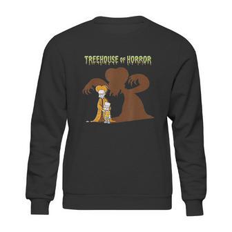 The Simpsons Treehouse Of Horror Dracula Burns And Bart Sweatshirt | Favorety DE