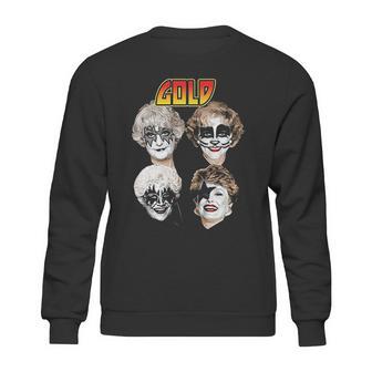 Sitcom Kiss Golden Girls Rock Music Parody Funny Mashup Serie Tv Funny Sweatshirt | Favorety AU