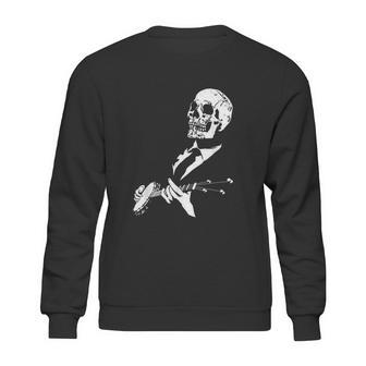 Skeleton Banjo Player Graphic Sweatshirt | Favorety AU