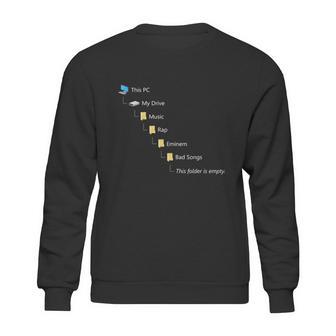 Slim Shady Has No Bad Rap Song Sweatshirt | Favorety AU