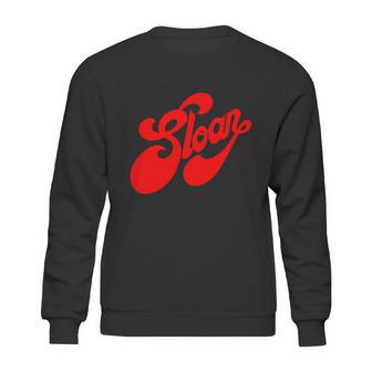 Sloan Band Logo Red Sweatshirt | Favorety AU