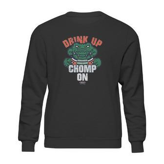 Smack Apparel Florida Football Fans Drink Up Chomp On Sweatshirt | Favorety