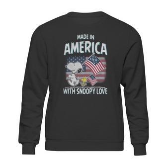 Snoopy America Sweatshirt | Favorety