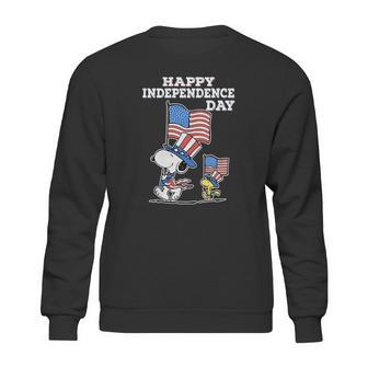 Snoopy Happy Independence Day Sweatshirt | Favorety