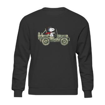 Snoopy Jeep Sweatshirt | Favorety AU