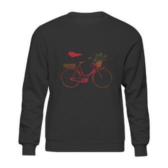 Snoopy Riding Bicycle Sweatshirt | Favorety AU