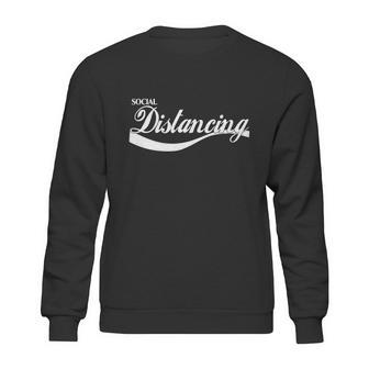 Social Distancing Cola Logo Sweatshirt | Favorety AU