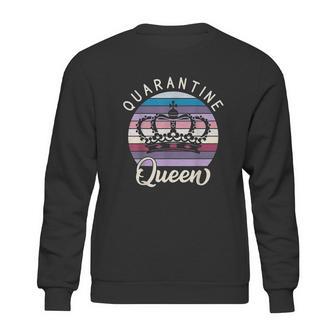 Social Distancing Quarantin Queen Sweatshirt | Favorety AU