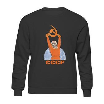 Soviet Propaganda Poster Ussr Communism Sweatshirt | Favorety UK