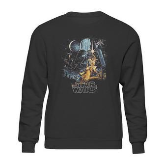 Star Wars A New Hope Vintage Poster Sweatshirt | Favorety AU