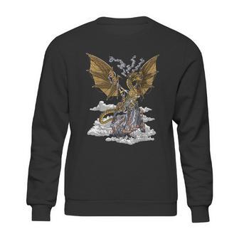 Steampunk Dragon Mechanical Gears Fantasy Industrial Gothic Sweatshirt | Favorety CA