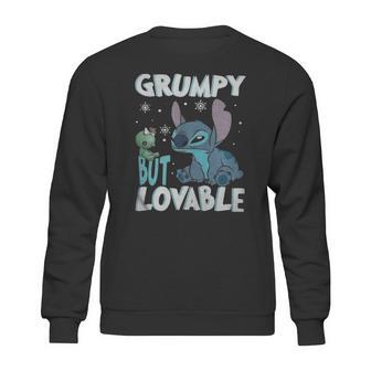 Stitch Grumpy But Lovable Sweatshirt | Favorety AU