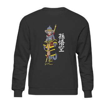 Sun Wukong Dress Monkey King Staff Chinese Characters Gifts Sweatshirt | Favorety DE