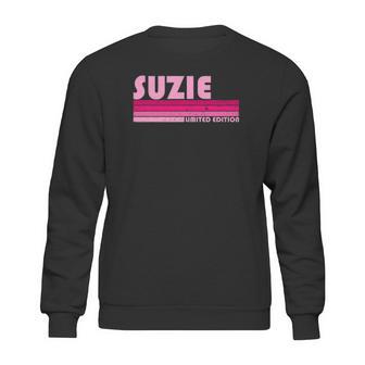 Suzie Name Personalized Retro Vintage 80S 90S Birthday Sweatshirt | Favorety DE