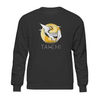 Tai Chi Yin Yang Crane Chinese Art Sweatshirt | Favorety DE