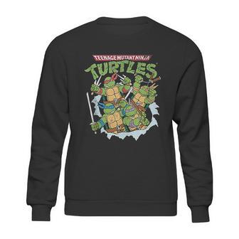 Teenage Mutant Ninja Turtles Break Through Sweatshirt | Favorety AU