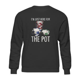 Texas Holdem Gambling Pot Cards Player Sweatshirt | Favorety AU