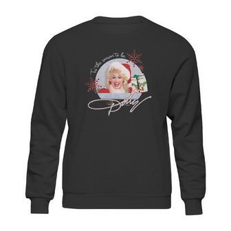 Tis The Season To Be Dolly Vintage Sweatshirt | Favorety CA